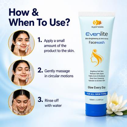 Evenlite Skin Brightening & Anti-Acne Facewash (100ml)
